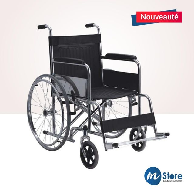 Fauteuil roulant standard pliable