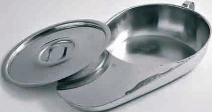 Bassins de lit inox