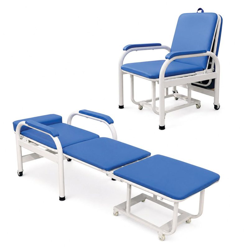Fauteuil de perfusion convertible en lit