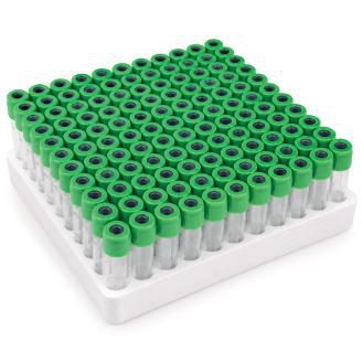 Tube de prélèvement vert