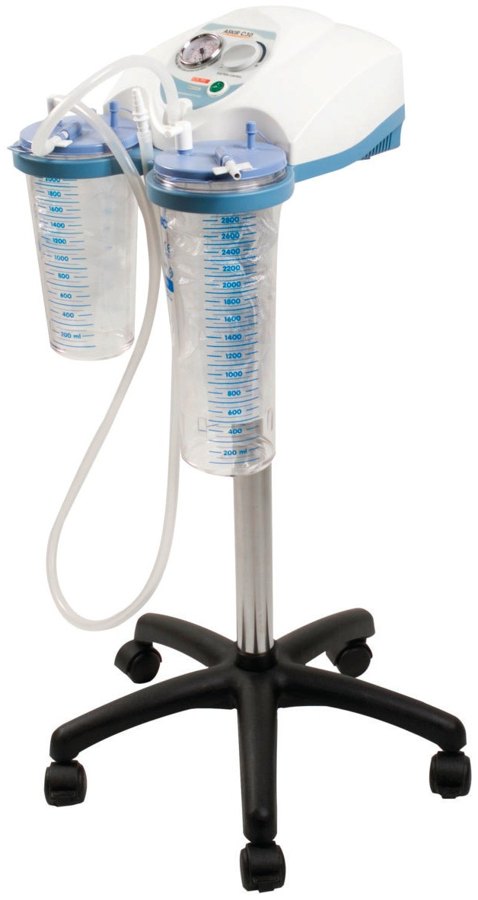 Aspirateur CA-MI Askir C30 FS sachets Flovac 2 x 2 L, commande au pied