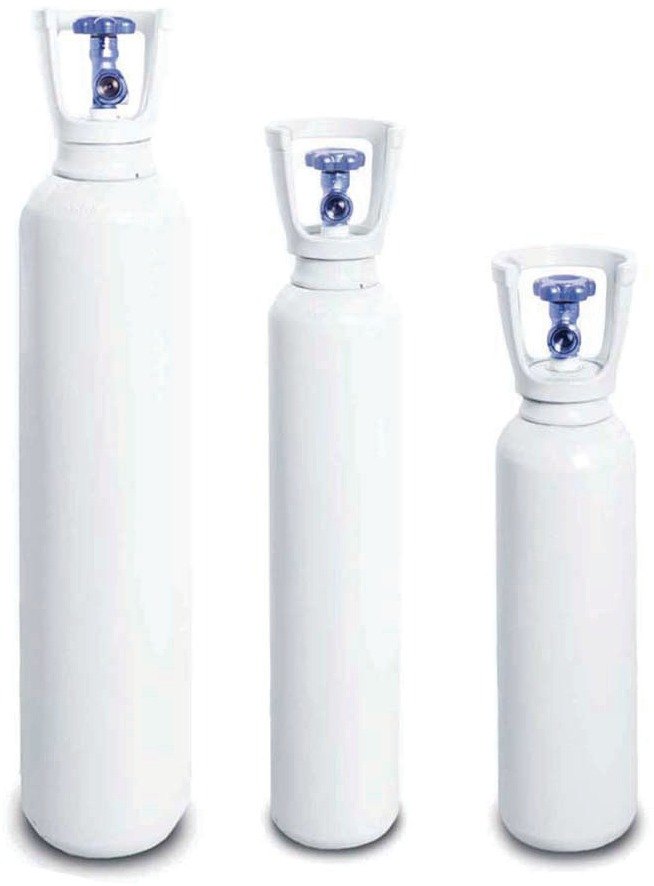 Bouteilles d’oxygène 2 L, 5 L et 10 L