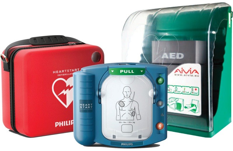 Défibrillateur semi-automatique Philips HeartStart HS1