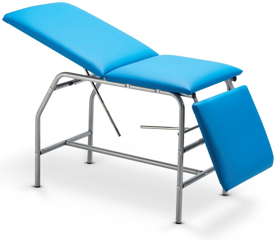 Divan d’examen 2 sections avec repose-jambes Titanox