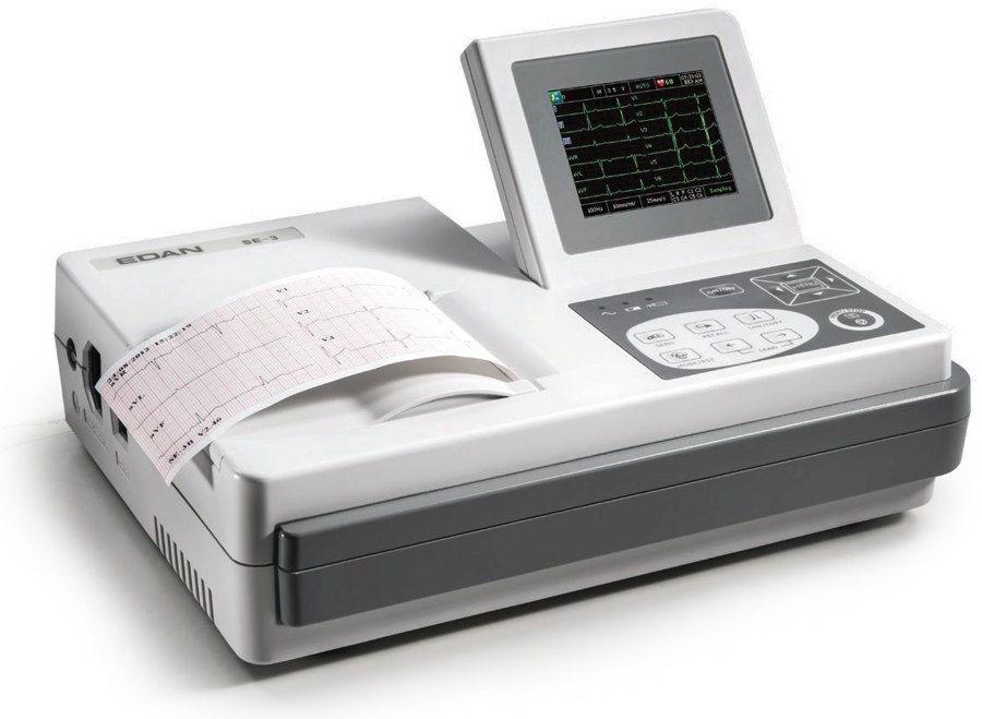 Électrocardiographe 3 canaux Edan SE-3
