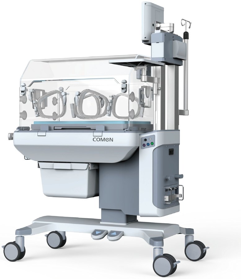 Incubateur néonatal sur roulettes YP-3100B