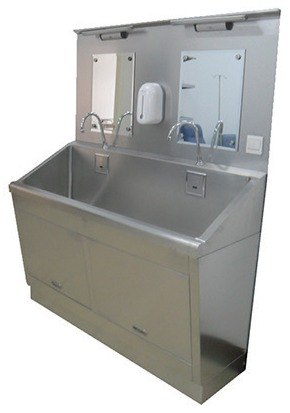 Lavabo chirurgical à induction pour bloc opératoire Comen