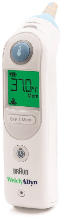 Thermomètre tympanique Welch Allyn Braun ThermoScan Pro 6000