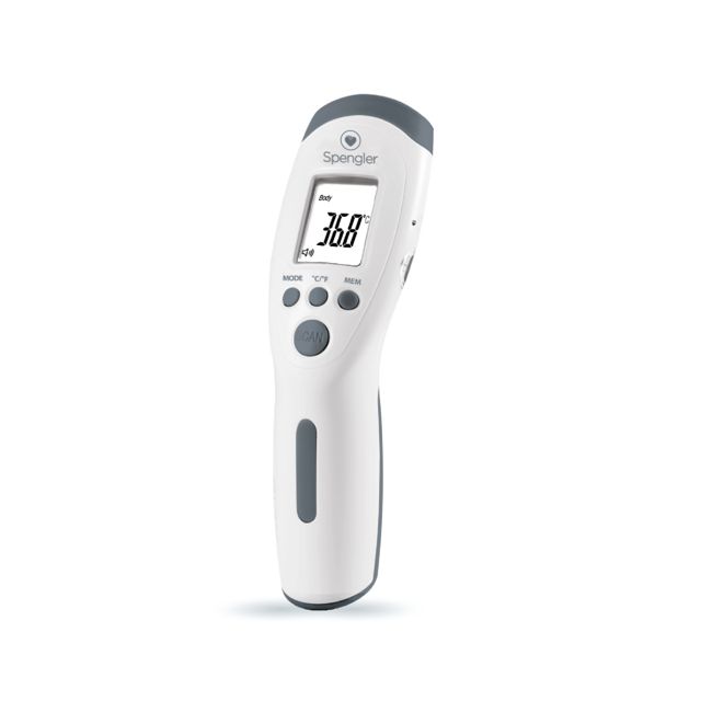 Thermomètre 3 en 1 Tempo Easy, gris